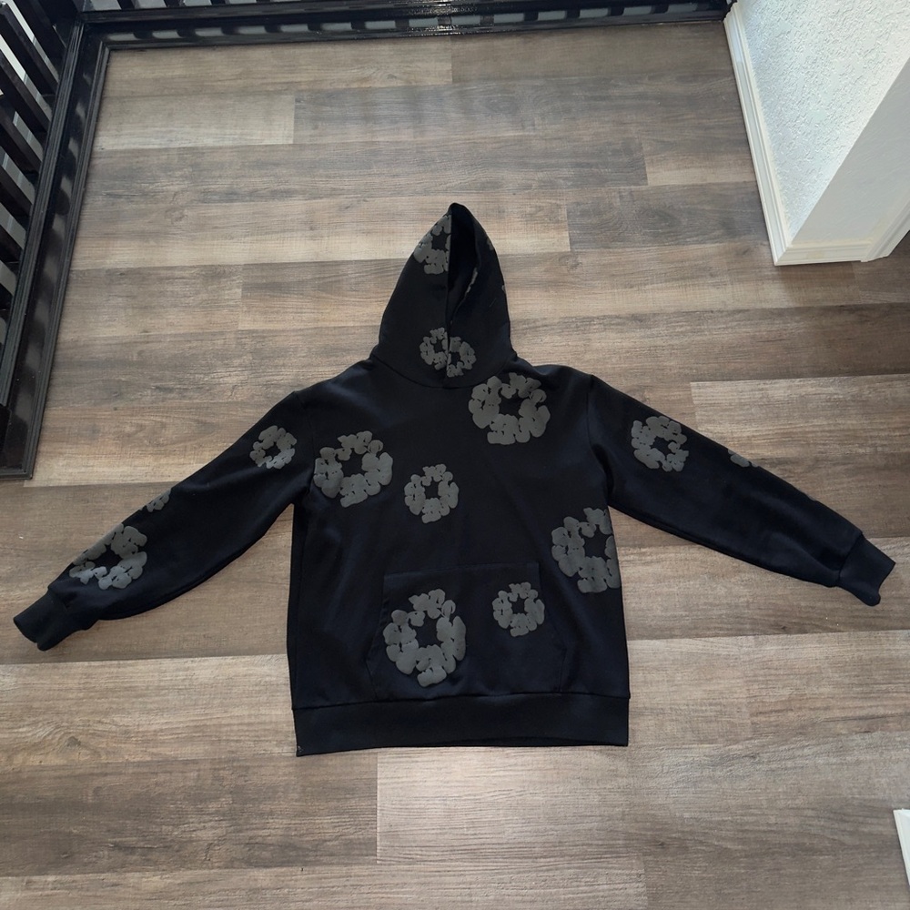 'Mono Wreath' Denim Tears Hoodie
